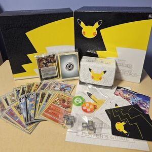 Pokemon Celebrations Pokemon Center Elite Trainer Box Exclusive + Main Set